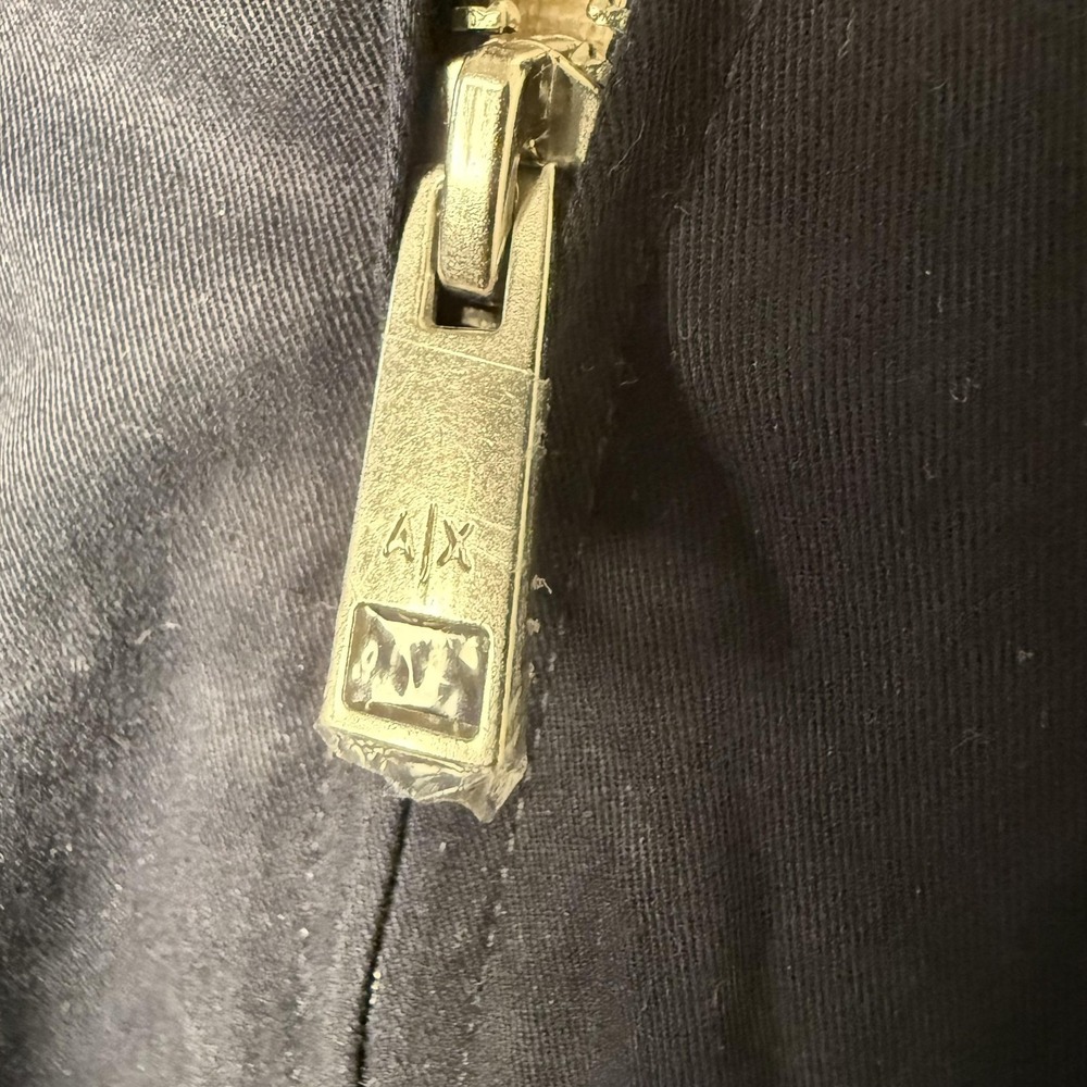 NWT Armani Exchange Jacket Mens Small Milano Edition Loose Fit Zip Front SS24 - Picture 5 of 11